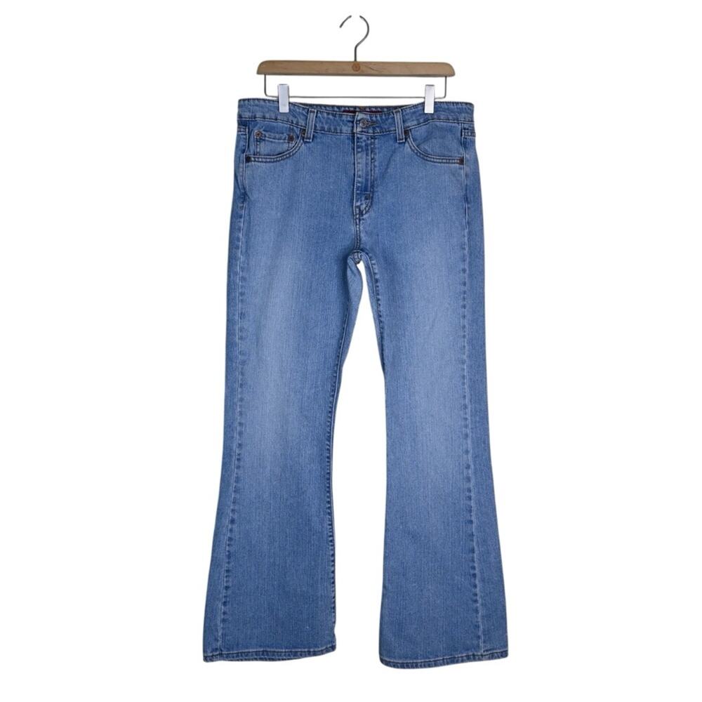 Levi's Women's 519 Low Stretch Flare Jean Size 13 Junior